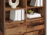 Sideboard 2 pcs Old Wood 81 x 36 x 150.5 cm Engineered Wood 3403038