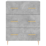 Sideboard Concrete Grey 69.5x34x90 cm Engineered Wood 827840