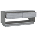 TV Cabinet Grey Sonoma 102x41x44 cm Engineered Wood 812973