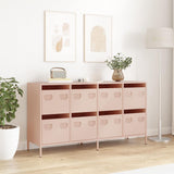 Sideboard Pink 135x39x73.5 cm Cold-rolled Steel 3307168