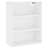 Highboard White 69,5x34x180 cm Engineered Wood 3190037