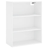 Highboard White 69.5x34x180 cm Engineered Wood 3190037