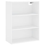 Highboard White 69.5x34x180 cm Engineered Wood 3190013