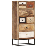 Drawer Cabinet 45x30x105 cm Solid Reclaimed Wood 286508