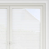 Window Films 4 pcs Frosted Stripes Pattern PVC 3208976