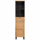 Bathroom Cabinet Brown 38 x 33 x 160 cm Solid Mango Wood 4018066