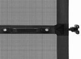 Hinged Insect Screen for Doors Anthracite 100x215 cm 148713