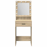 Dressing Table Sonoma Oak 50 x 41 x 135 cm Engineered Wood 865093