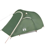 Camping Tent Tunnel 2-Person Green Waterproof 94604