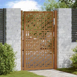 Garden Gate 100x150 cm Weathering Steel Cross Design 4101006