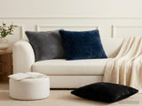 Cushion Cover 12 pcs HEERLEN Dark Grey 45 x 45 cm 910704