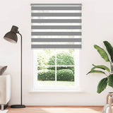 Zebra blind 120.9x230 cm Fabric Width 116.7 cm grey 240219