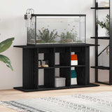 Aquarium Stand Black Oak 120x40x60 cm Engineered Wood 862151