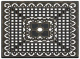 Garden Table Bronze 80x80x75 cm Cast Aluminium 4002811