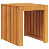 Side Table Oil Natural 43 x 36 x 40 cm Solid Teak Wood 4108117