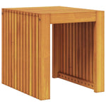 Side Table Brown 43 x 36 x 40 cm Solid Teak wood 4108117