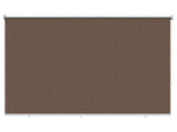 Outdoor Roller Blind 90% UV Block Taupe 180 x 230 cm HDPE 42036161