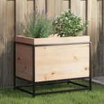 ZNTS Garden Planter 60x40x50 cm Solid Wood Pine 847023