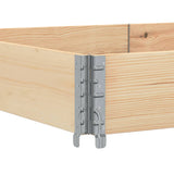 Pallet Collar 150x100 cm Solid Wood Pine 4010301