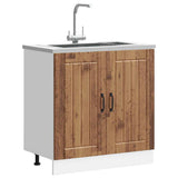 Sink Base Cabinet Lucca Old Wood Engineered Wood 853695