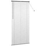 Venetian Blinds Height Adjustable Black 220 x 100 cm Aluminium 42006172