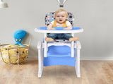 2 in 1 Convertible Baby High Chair Toddler Table Chair Infant Feeding Seat Removable Food Tray T3398P348581