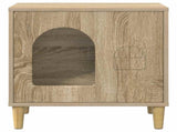 Cat House Sonoma 51 x 30 x 52 cm Engineered Wood 8000664