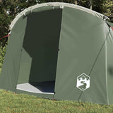 Tunnel Tent 4-Person Green and White 318 x 275 x 140 cm 42004053