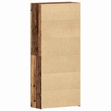 Shoe Cabinet with Door Brown 80 x 35.5 x 180 cm Engineered wood 3333843