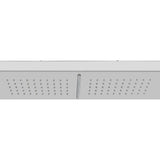 ZNTS Outdoor Shower with Tray WPC Stainless Steel 3051294