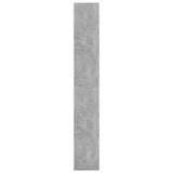 Book Cabinet/Room Divider Concrete Grey 80x30x198 cm Engineered Wood 811731