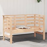 Garden Bench Natural Wood Solid pine wood Standard Durable 825135