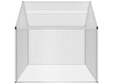 Bird Cage Silver 181.5 x 110.5 x 173.5 cm Welded Wire Mesh 42036854