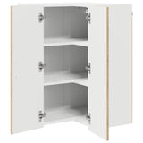 Wall Corner Cabinet PORTO Sonoma Oak 57 x 57 x 80 cm 885427