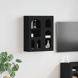Hanging Cabinet Black 59 x 20 x 71.5 cm Engineered Wood 891355