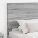 Headboard with Headboard Grey Sonoma 100 cm Engineered wood 887798