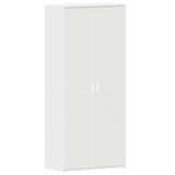 Shoe Cabinet with Door White 80 x 39 x 180 cm Engineered wood 3333866