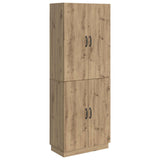 Cabinet Set 2 pcs Artisan Oak Engineered Wood 3416789