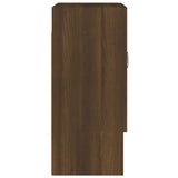 Wall Cabinet Brown Oak 60x31x70 cm Engineered Wood 817590