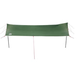 ZNTS Camping Tarp Green 460x305x210 cm Waterproof 94685