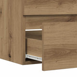 Bathroom Cabinet Artisan Oak 60x38.5x45 cm Engineered Wood 856244