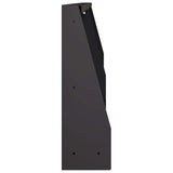 Retaining Wall 2 pcs 100 x 12 x 30 cm Steel Black 8015136