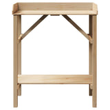 Potting Table Natural 75 x 40 x 90 cm Solid pine wood 4012187