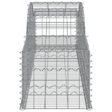 Arched Gabion Baskets 13 pcs 300x50x40/60 cm Galvanised Iron 3146658