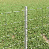 Fence and Post Silver 0.4 x 50 m Steel 3336227