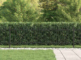 Spike Arch Fence DRONTEN Black 42030091