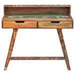 ZNTS Desk Solid Reclaimed Wood 243270