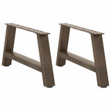 Coffee Table Legs A-Shaped 2 pcs 60x cm Steel 4012823
