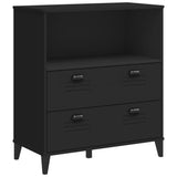 Bookcase VIKEN Black 80x40x90 cm Engineered Wood 374945