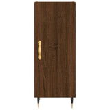 Sideboard Brown Oak 34.5x34x90 cm Engineered Wood 828523